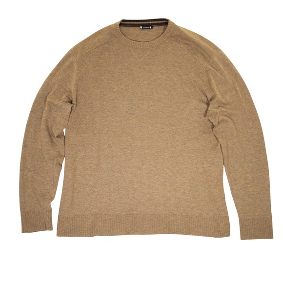 Smartwool Other - Smartwool Sparwood Sweater Pullover Crewneck Merino Wool Blend Brown Men XL EUC